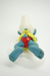 Schtroumpf nageur avec bouée (petit) - photo