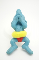 Schtroumpf nageur avec bouée (petit) - photo