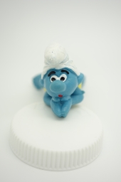 Schtroumpf nageur avec bouée (petit) - photo