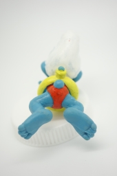 Schtroumpf nageur avec bouée (petit) - photo