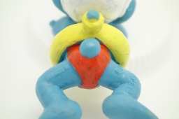 Schtroumpf nageur avec bouée (petit) - photo