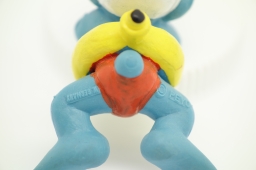 Schtroumpf nageur avec bouée (petit) - photo