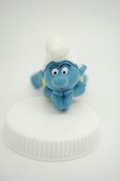 Schtroumpf nageur avec bouée (petit) - photo