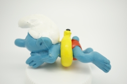 Schtroumpf nageur avec bouée (petit) - photo