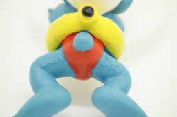 Schtroumpf nageur avec bouée (petit) - photo