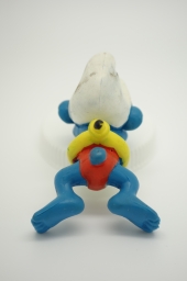 Schtroumpf nageur avec bouée (grand) - photo