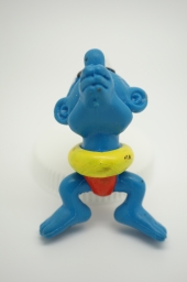 Schtroumpf nageur avec bouée (grand) - photo