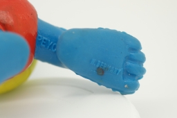 Schtroumpf nageur avec bouée (grand) - photo