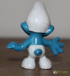 Schtroumpf à lunettes - photo