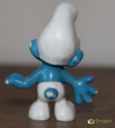 Schtroumpf à lunettes - photo