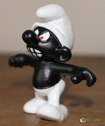 Schtroumpf noir (grand) - photo