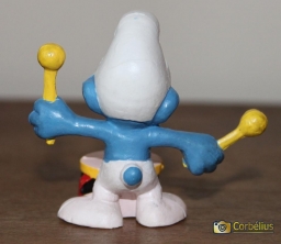Schtroumpf au tambour - photo