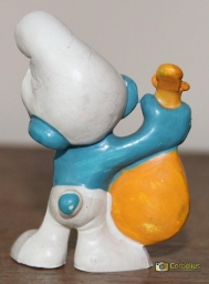 Schtroumpf au luth - photo