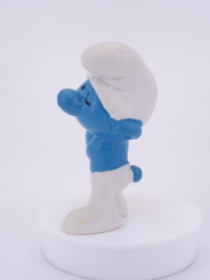 Schtroumpf au luth - photo