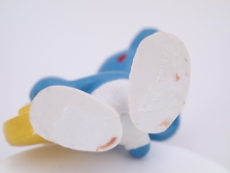 Schtroumpf au luth - photo