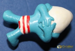 Schtroumpf baigneur / bain de soleil - photo