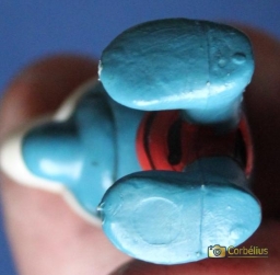 Schtroumpf baigneur / bain de soleil - photo