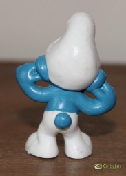 Schtroumpf se bouchant les oreilles - photo