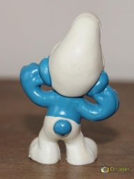 Schtroumpf se bouchant les oreilles - photo