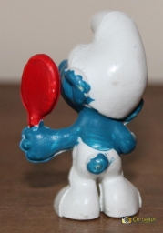 Schtroumpf coquet avec miroir - photo