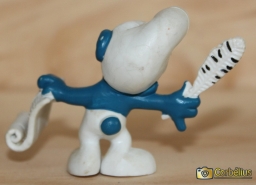 Schtroumpf poète - photo