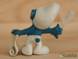 Schtroumpf poète - photo