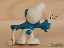 Schtroumpf poète - photo