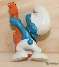 Schtroumpf guitariste - photo