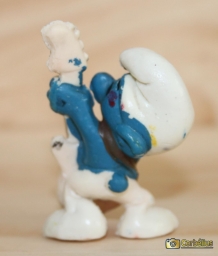 Schtroumpf guitariste - photo