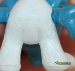 Schtroumpf assis (petit) - photo