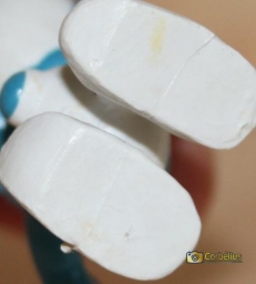 Schtroumpf avec pièce (petit) - photo