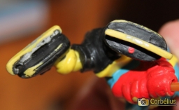 Schtroumpf joueur de hockey sur glace - photo