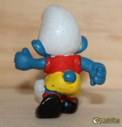 Schtroumpf footballeur - photo