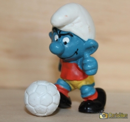 Schtroumpf footballeur - photo