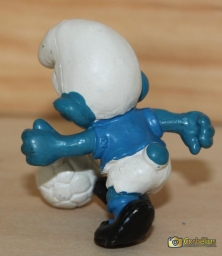 Schtroumpf footballeur - photo