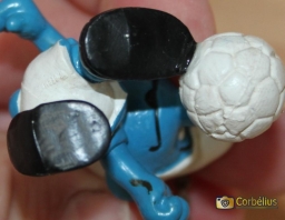 Schtroumpf footballeur - photo