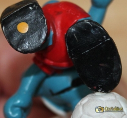 Schtroumpf footballeur - photo