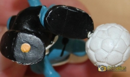 Schtroumpf footballeur - photo