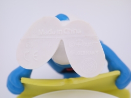 Schtroumpf chanteur avec partition - photo