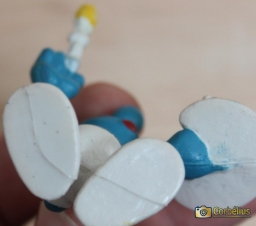 Schtroumpf peintre/artiste - photo