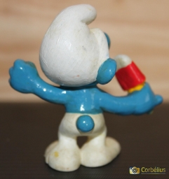 Schtroumpf avec glace - photo