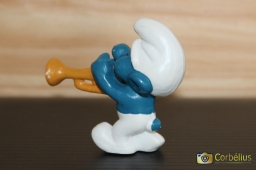 Schtroumpf à la trompette - photo