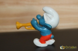 Schtroumpf à la trompette - photo