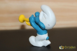 Schtroumpf à la trompette - photo