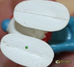 Schtroumpf avec flûte - photo