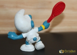 Schtroumpf tennisman - photo