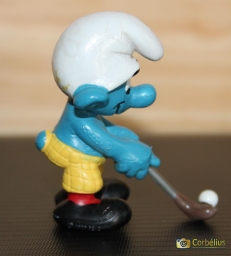 Schtroumpf golfeur - photo