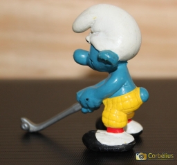 Schtroumpf golfeur - photo