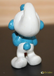 Schtroumpf assoiffé avec bouteille - photo