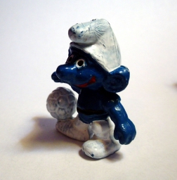 Schtroumpf footballeur - photo